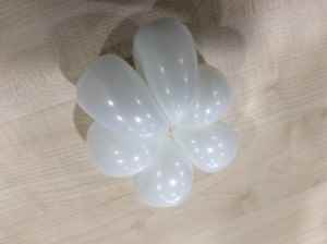 お花のバルーンアート…？