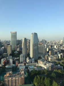 東京タワー景色