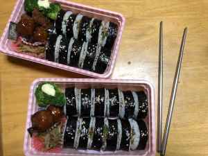 キンパ弁当