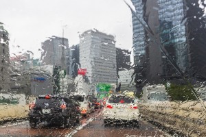 雨の日の運転