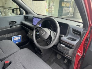 サクラ車内