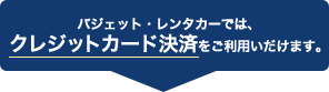 クレジットカード決済をご利用いただけます。