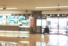 バジェット･レンタカー宮崎空港店・レンタカー貸渡し手順：① 宮崎空港到着ロビー