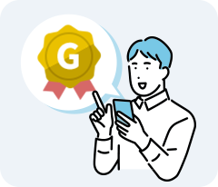 会員ランクを確認している人の画像