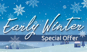 Early Winter Special Offer40％OFF！