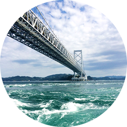 鳴門の渦潮 うずしお観潮船