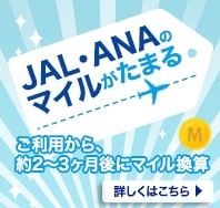 JAL・ANAのマイルがたまる